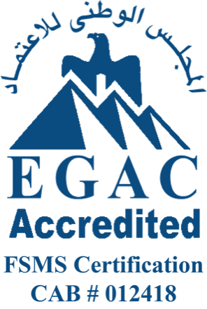 CAS certification mark — Food safety management (FSMS)